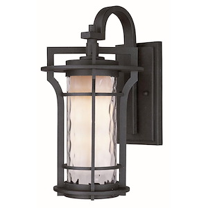 Oakville-One Light Outdoor Wall Mount in Mediterranean style-12 Inches wide by 21 inches high