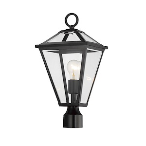 Prism - 1 Light Outdoor Post Lantern-14.25 Inches Tall and 14 Inches Wide - 1311097