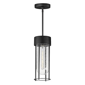 Millennial - 1 Light Outdoor Hanging Lantern-14.5 Inches Tall and 5.5 Inches Wide