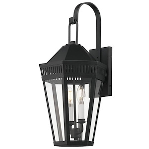 Oxford - 2 Light Outdoor Wall Mount-23 Inches Tall and 11 Inches Wide