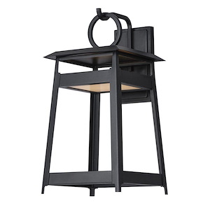 Pagoda - 18W 2 LED Outdoor Wall Sconce-18.5 Inches Tall and 9 Inches Wide - 1306217