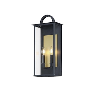 Manchester - 2 Light Outdoor Wall Sconce-20 Inches Tall and 9 Inches Wide