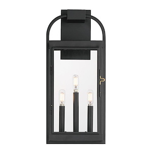 Bonham - 3 Light Large Outdoor Wall Sconce-21 Inches Tall and 9 Inches Wide - 1342453