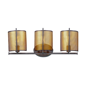 Caspian-3 Light Wall Sconce-26.75 Inches wide by 10.25 inches high - 1213901