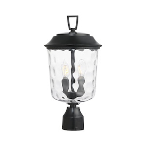 Prescott - 2 Light Outdoor Post Mount-17.5 Inch Tall and 9 Inch Wide