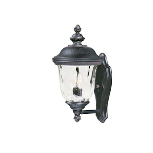 Carriage House-DC-Small 2 Light Outdoor Wall Lantern in Early American style-9 Inches wide by 16 inches high - 1213711
