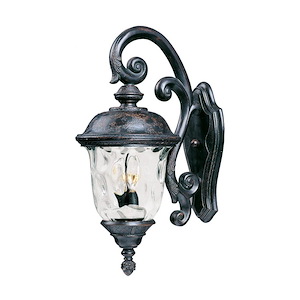 Carriage House DC-3 Light Outdoor Wall Lantern in Early American style-14 Inches wide by 31 inches high - 1213727