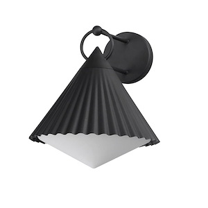 Odette - 1 Light Outdoor Wall Mount-13.75 Inches Tall and 12 Inches Wide
