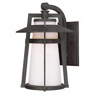 Calistoga-One Light Outdoor Wall Mount in Modern style-9 Inches wide by 12.5 inches high