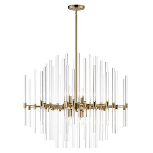 Divine - 8 Light Pendant In Glam Style-25.5 Inches Tall and 28.5 Inches Wide - 1306230