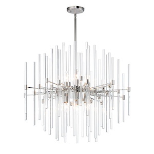 Divine - 8 Light Pendant-27.5 Inches Tall and 28.5 Inches Wide - 1213764