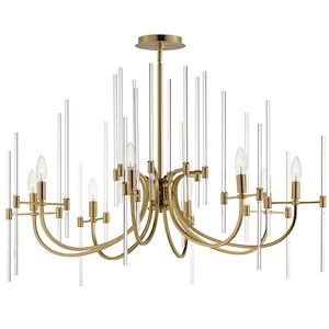 Maxim Lighting - 38405CLHR - Divine - 8 Light Chandelier In Glam