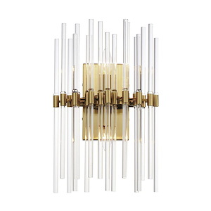 Divine - 2 Light Wall Sconce In Glam Style-19.5 Inches Tall and 11 Inches Wide - 1306231