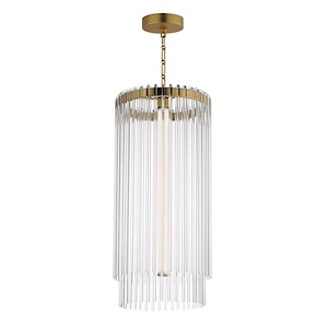 Jolie - 39W 1 LED Foyer-30 Inch Tall and 14 Inch Wide