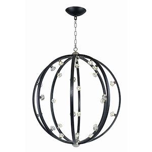 Equinox-Pendant 28 Light-39.75 Inches wide by 46.5 inches high