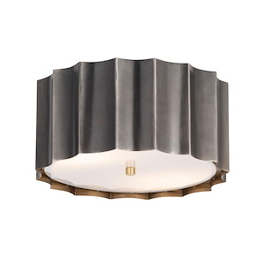 Allegra - 2 Light Flush Mount-6 Inch Tall and 12 Inch Wide - 1377291