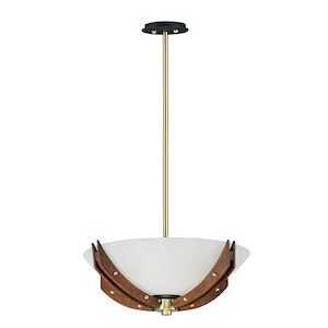 Merge-Four Light Semi-Flush Mount-21.75 Inches wide by 14 inches high - 702683