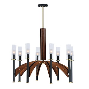 Merge-Eight Light Chandelier-34.5 Inches wide by 29.75 inches high - 702681