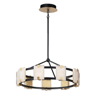 Radiant-54W 9 LED Chandelier-26.75 Inches wide by 12.25 inches high - 819457