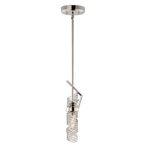 Milano-One Light Pendant-5.5 Inches wide by 16 inches high - 819446