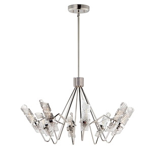 Milano-Eight Light Chandelier-37.75 Inches wide by 22.25 inches high - 819444