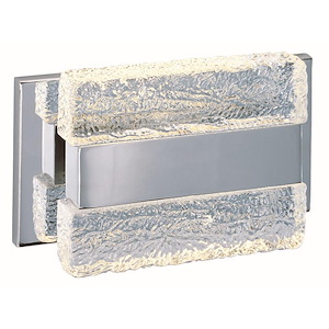 Ice 2 Light Bath Vanity Approved for Damp Locations