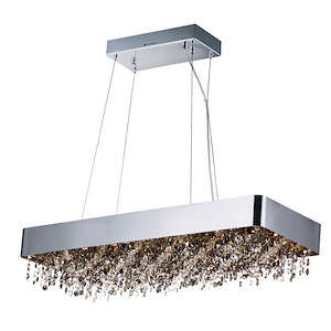 Mystic-66W 22 LED Linear Pendant in Glam style-12 Inches wide by 6.75 inches high