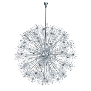 Starfire-Forty Light Chandelier in Crystal style-44 Inches wide by 62 inches high - 1213925