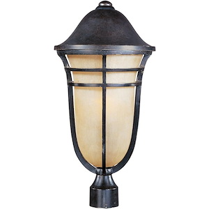 Westport VX-One Light Outdoor Pole/Post Mount in Mediterranean style made with Vivex Material for Coastal Environments