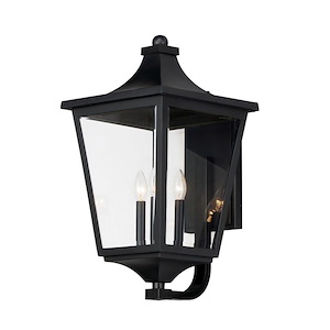 Sutton Place VX - 3 Light Outdoor Wall Mount-24.75 Inches Tall and 13 Inches Wide - 1265877