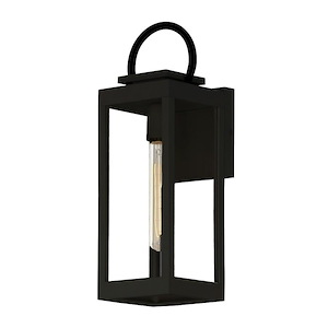 Nassau Vivex - 1 Light Outdoor Wall Lantern-16 Inches Tall and 5 Inches Wide