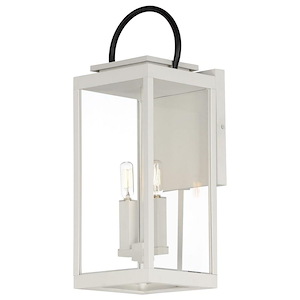 Nassau Vivex - 2 Light Outdoor Wall Lantern-21.25 Inches Tall and 7.5 Inches Wide - 1306239