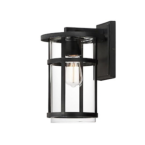 Clyde Vivex - 1 Light Outdoor Wall Sconce-14 Inches Tall and 9 Inches Wide - 1306242