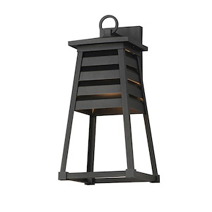 Shutters - 1 Light Outdoor Wall Mount-18 Inches Tall and 8.5 Inches Wide - 1284115