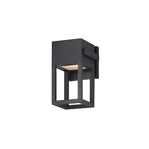 Strand VX - 8W 1 LED Outdoor Wall Mount-10 Inch Tall and 6 Inch Wide - 1369850