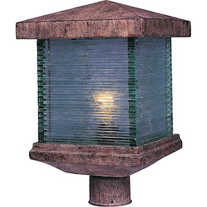 Triumph VX-One Light Outdoor Pole/Post Mount in European style made with Vivex Material for Coastal Environments - 168672