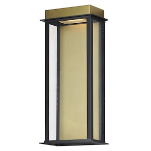 Rincon - 14W 1 LED Outdoor Wall Sconce-16 Inches Tall and 7 Inches Wide