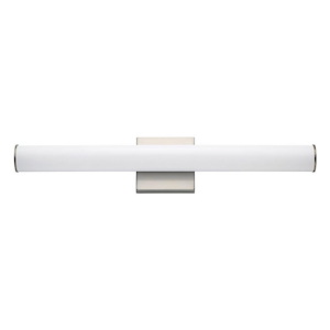 Rail - 16W 1 LED CCT Selectable Bath Vanity-4.75 Inches Tall and 24 Inches Wide - 1284130