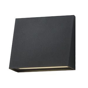 Pathfinder - 20W 1 LED Large Outdoor Wall Mount-8 Inch Tall and 9 Inch Wide - 1377306