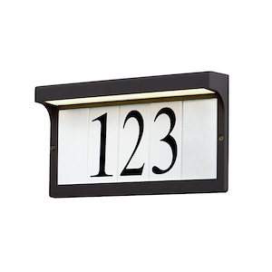 Address-12.5-3W 1 LED Light Frame-7 inches high - 819309