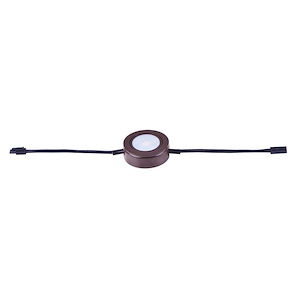 CounterMax MX-LD-AC-4W 2700K 1 LED Under Cabinet Disc Light-2.75 Inches wide by 2.75 Inches Length
