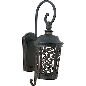 Whisper-6W 1 LED Outdoor Wall Mount-8 Inches wide by 19.5 inches high - 702658
