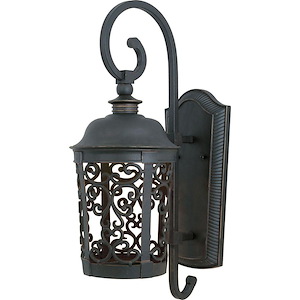 Whisper-8W 1 LED Outdoor Wall Mount-10 Inches wide by 24.5 inches high - 702657