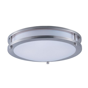 Linear-15W 1 LED Flush Mount-12 Inches wide by 3.25 inches high