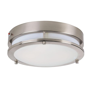 Linear-15W 1 LED Flush Mount-11.75 Inches wide by 4.25 inches high - 549560