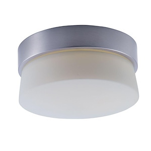 Flux-15W 1 LED Round Flush Mount-7 Inches wide by 4 inches high - 549555