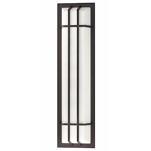 Trilogy-32W 1 LED Outdoor Wall Sconce-8 Inches wide by 32 inches high