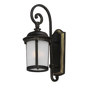 Dover-12W 1 LED Outdoor Wall Mount-10 Inches wide by 24.5 inches high - 702640