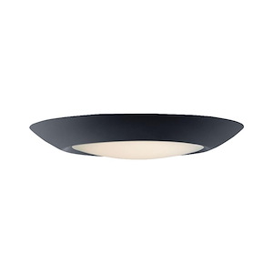 Diverse - 11W 1 LED Flush Mount-1.25 Inches Tall and 6 Inches Wide