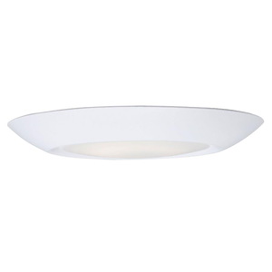 Diverse - 11W 4000K 1 LED Flush Mount-1.25 Inches Tall and 6 Inches Wide - 1284131